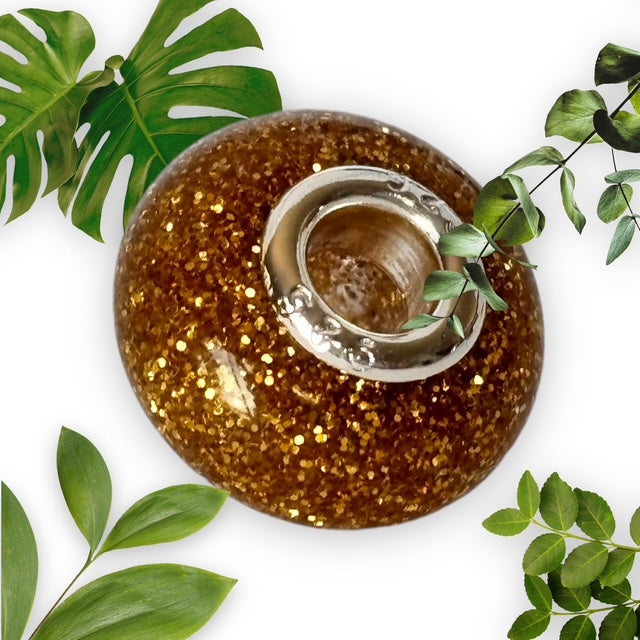 Glitter bead colour options - ashes to be added